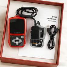 DT60 OBD II Scanner,,Smog Check & I/M Readiness, Turn Off MIL & Engine Light, VIN Retrieve, Lifetime Free Update, Great Gift For Mom & Beginners - DT60 - View 9