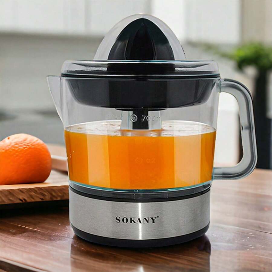 Exprimidor Eléctrico De Cítricos 0.7 Litros – Para Naranjas, Limones Y Pomelos, Potente, Silencioso Y Desmontable, Apto Para Lavavajillas - 查看 1