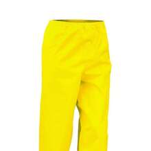 Result Mens Hi-Vis Trousers / Pants (Pack Of 2) (Hi-Vis Yellow) - 100% Polyester - (BC4406) - Yellow - View 2