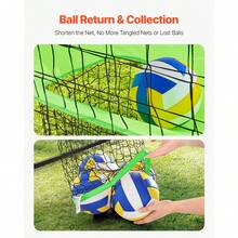 Volleyball Net, Posts - Schlagversion, nicht klappbar, 8*11ft - Переглянути 3