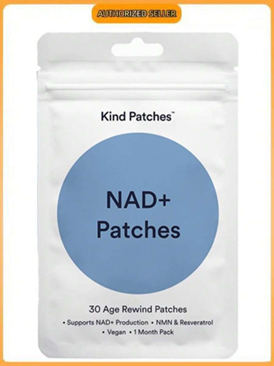 NAD Plus Patches By Kind Patches | Unisex Daily Wellness Support | 30 Count Patches - 藍色20 - 查看 1