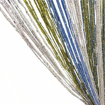 Decorative Door String Curtain Wall Panel Fringe Window Room Blind Divider Tassel Screen Home 100cm*200cm #018320