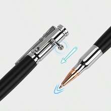 Bolt Action Pen Metal Wood, Unique Ballpoint Writing Pen Gift 7 Styles - A - View 8