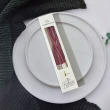 6pcs Black Spiral Curved Birthday Party Decorative Candles, High Quality, Suitable For Birthday, Party, Wedding, Holiday - Multicolor - View 11