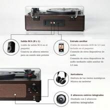 Turntables - Black Wood Grain - View 3