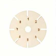 4个花卉木质编织圆盘，手链编织工具，串珠编织圆盘，礼品材料，友谊手链制作，组合编织材料，DIY珠宝制作，手工艺品，精密编织工具 - 多色 - 查看 8