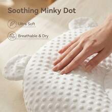 2pcs/Set Newborn 0-3 Years Anti-Spit Milk Inclined Pillow, 4 Seasons Breathable Infant Baby Reflux Sleeping Pad - Multicolor - View 6