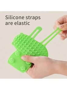 1pc/2pcs/4pcs Silicone Cat Self Grooming Tool, With Stick-On Hooks For Furniture Or Held By Hand, A Comb & Massage Tool - one-size - View 7