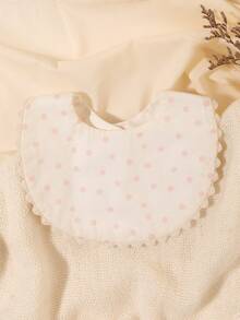 1pc Baby Bib Decoration, Cute Accessory For Newborn Girls, Baby Gift - Multicolor - View 8