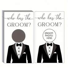 30pcs Bridal Shower Game - Who Has The Groom's Scratch Card - Fun Bachelorette Party Game Ideas, Back To School Valentine's Day - Shape - View 7