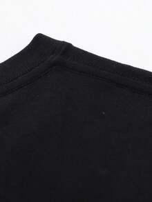 Regalo de Verano: Camiseta de Algodón Cupid Stunt para Hombre - Negro - Ver 6