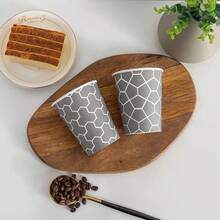Cốc giấy đựng cà phê 237ml, 10/20/50 chiếc/gói, cốc dùng một lần cho đồ uống nóng, cốc dùng một lần cho đồ uống lạnh. - Khuyến nghị HÀNG ĐẦU - Xem 10