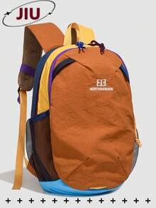 Color-Blocked Outdoor Mini Nylon Backpack Women Purse; Multi-Functional Stylish Day Bag; Multi-Pocket Lightweight Travel Bag; Large-Capacity Minimalist School Bag; Convenient Book Bag, Suitable For Students, Nurses, Teachers, Business People, Travel, Business Trips, Daily Commutes, Shopping, Office, Dates, Hiking, Training, Work, Birthday Gifts, Holiday Gifts, Mochilas - Multicolor - View 13