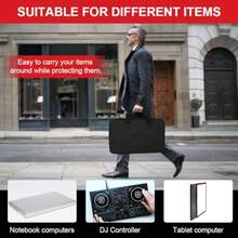 Bolsa Protectora de Almacenamiento para Controlador DJ Funda Rígida EVA para Controlador DJ Incluye Espuma Adicional Para DJ-RB DDJ-SB DDJ-SB2 DDJ-SB3 DDJ-400 shou na - como en la foto - Ver 6