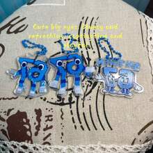 当67像素风格与流行文化玩具的基因相遇，这只蓝白相间的小怪兽便从游戏屏幕跃入现实。它怀旧的马赛克设计，搭配动感十足、伸展开来的双臂，仿佛随时准备给你一个像素风的拥抱。 - 彩色 - 查看 1