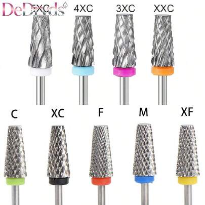 قطعة واحدة من رأس الحفر من كربيد التنجستن، مناسب لإزالة الأكريليك والجل والعناية بالأظافر، أداة مانيكير احترافية