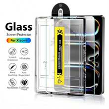 1 pieza Protector de pantalla de vidrio templado - Alta definición, alta transparencia, anti-arañazos, anti-caídas, cobertura de pantalla completa, fuerte anti-huellas dactilares, tacto sensible, compatible con (Air 4, 5, 6)/(7, 8, 9, 10th Gen)/ 11 1A16(2025) - transparente - Ver 2