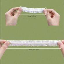 50/100/200pcs Disposable Plastic Wrap, Thickened PE Anti-Tear Food Preservation Film, Suitable For Household Fruit Plates, Dishes, Bowls, Vegetables, Sliced Fruits, Etc. - Transparent - View 3