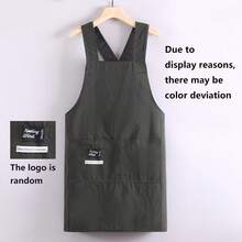 1pc Sleeveless Criss-Cross Apron, Made Of Polyester Fiber, Household Kitchen Cooking Workwear - Multicolor - View 15
