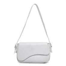 Women's Versatile Shoulder Bag For Work And Leisure, Premium Craftsmanship - White - View 4