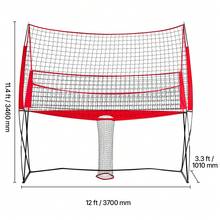 Volleyball Net, Posts - Schlagversion, Nicht Klappbar, Zweifach Nutzbar, 12*11ft - View 10