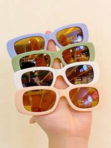 1pc Stylish And Personalized Travel Fashion Glasses, Suitable For Daily Use Or Outings - Multicolor - View 1