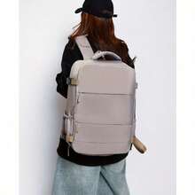 Couples Leisure Lightweight Backpack Travel Backpack Female New Backpack Student Schoolbag Large Capacity Travel Commuter Luggag - Multicolor - View 12