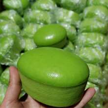 Matcha Cheesecake Squishy, New Hot-Selling Matcha Baked Cheesecake Slow Rebound Soft Sticky Squeeze Toy - Multicolor - View 3