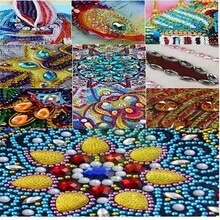 LaoJieYuan 2026新款钻石刺绣笔记本,5D钻石马赛克圆形钻石笔记本,日记本,备忘录,会议记录本,考试记录本,DIY钻石画,钻石画,钻石艺术,钻石画,圣诞装饰,万圣节装饰,钻石艺术配件 - 套裝 - 查看 9