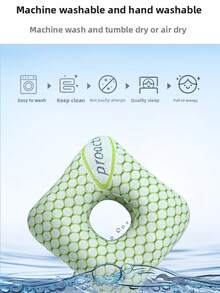 Ear Hole Pillow, Single Hole Ear Protection Pillow, No Pressure, Hollow Ear Hole Pillow, Designed For Pierced Ears, Suitable For Home, Office Nap, Travel And Beauty Salon. Holiday Gift. - Multicolor - View 3