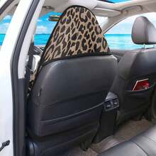 Cheetah Print Car Seat Cover For Front Seats, Leopard Print Two Seat Covers For Cars Neoprene Front Seat Cover Interior Covers For Auto Truck Van SUV, Highquality Material, Stylish Interior Accessory - Kiểu 1 - Xem 4