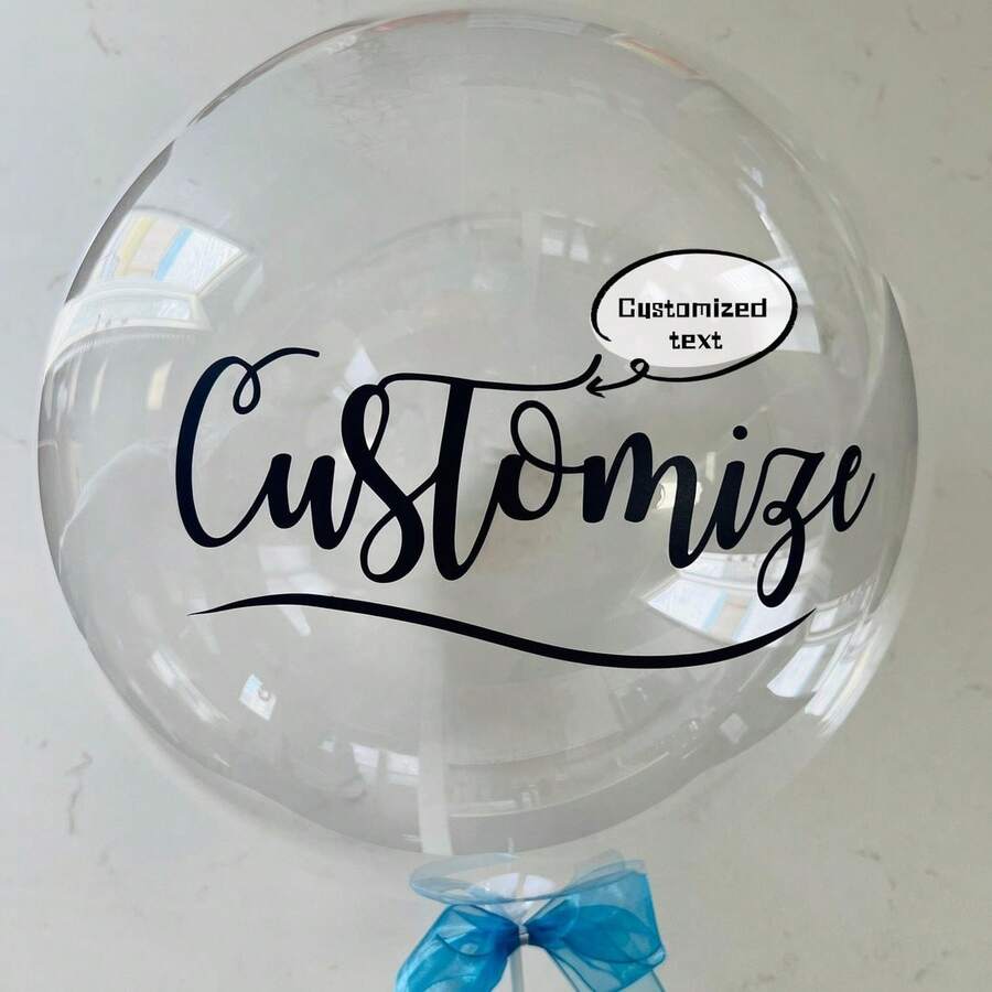 Para globos de fiesta, globos de cumpleaños, globos de confeti, regalo de dama de honor [globos no incluidos] - Multicolor - Ver 1
