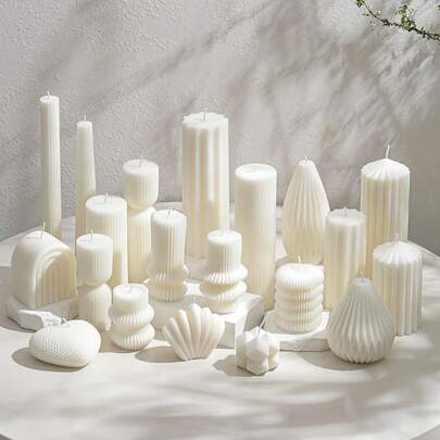 200克、300克、400克、500克三重过滤白蜂蜡颗粒，适合制作DIY圣诞蜡烛。蜡膜材料 | 家居装饰