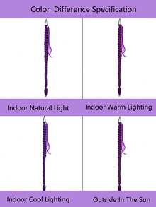 Tóc giả đuôi ngựa bện bằng sợi tổng hợp, kiểu Âu và Mỹ, đuôi ngựa quấn quanh, kiểu tóc tết võ sĩ quyền anh, dây buộc tóc, đuôi ngựa dài, cô gái ngọt ngào và cá tính, đuôi ngựa bện trông như thật. - Nhiều màu - Xem 7