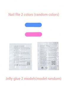 24 uñas postizas cortas de color rosa metálico mate, set de uñas falsas de aplicación con pegamento, estilo salón de manicura en casa, fácil aplicación, arte de uñas - Oro rosa - Ver 4