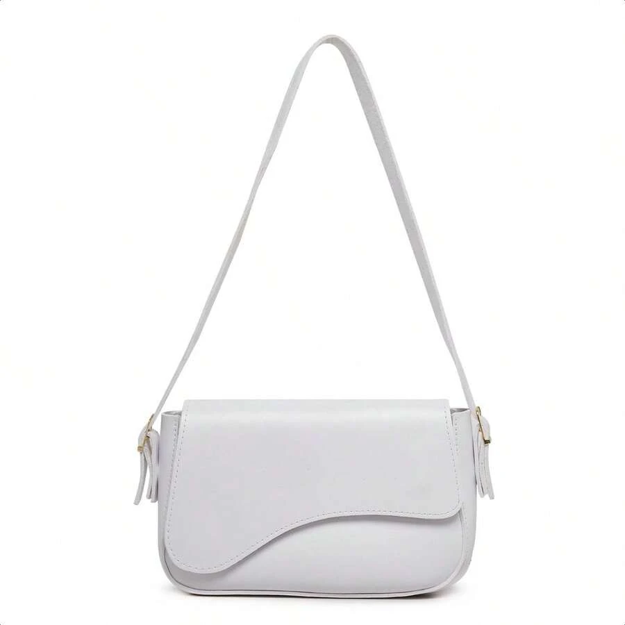 Women's Versatile Shoulder Bag For Work And Leisure, Premium Craftsmanship - White - View 1