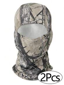 Ski Face Mask Balaclava, Windproof Balaclava Face Mask, UV Protection Ski Scarf, Suitable For Men/Workers,Summer,Beach,Holiday - Branches - View 10