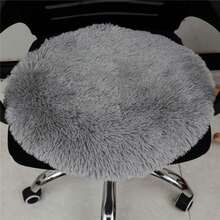 2026 New Nordic Style Plush Seat Cushion, Suitable For Round Chair Pads, Cat Cushion, Chair Pad, Vanity Cushion, Stool, Office, Dining Table And Other Seating Areas, Spring/Summer Home Decor - Multicolor - View 2