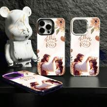 1pc White English God Girl Graphic Full Coverage TPU Shockproof Phone Case Compatible With Apple 17,16, 15, 14, 13, 12, 11 Pro Max Waterproof Anti-Fall Scratch Resistant-For-Your-New- - 多色3 - 查看 4
