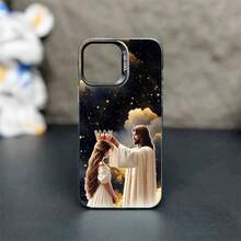 1pc White English God Girl Graphic Full Coverage TPU Shockproof Phone Case Compatible With Apple 17,16, 15, 14, 13, 12, 11 Pro Max Waterproof Anti-Fall Scratch Resistant-For-Your-New- - 多色4 - 查看 6
