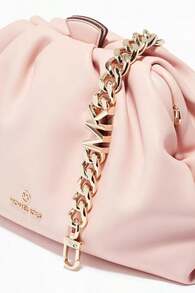 Michael Kors NOLA 女士斜挎包、单肩包、手拿包 - 粉色 - 查看 9