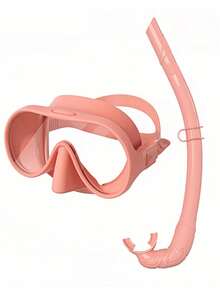 Adult Snorkeling Set, Includes 180° Tempered Glass Anti-Fog Mask, Wet Breathing Tube, Unisex - Multicolor - View 12