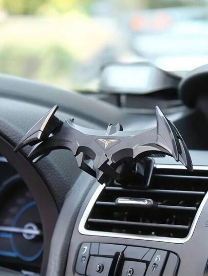 Giá đỡ điện thoại hình con dơi thời trang, giá đỡ điện thoại gắn khe gió ô tô sáng tạo, giá đỡ điện thoại độc đáo, phụ kiện ô tô, quà tặng cho nam giới, phù hợp với & Android, quà sinh nhật, giá đỡ điện thoại gắn khe gió ô tô cho gia đình và bạn bè