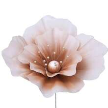 Gran flor de amapola artificial de espuma, cabeza de flor artificial, decoración de fondo para boda, decoración de escenario, flor guía de pasillo, decoración del hogar, centro de mesa, Día de San Valentín, cumpleaños, ceremonia de graduación - Multicolor - Ver 38