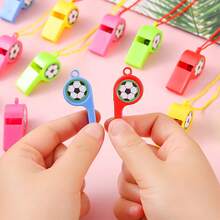 Plastic Whistles - Colorful Party Favors, Birthday Gift Bag Fillers, Carnival Creative Gifts (Random Assortment) Party Favors - Multicolor - View 8