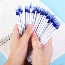 30支装蓝色可擦笔芯，蓝色书写替代笔芯，可擦橡皮笔芯，蓝色美术笔芯，顺滑办公笔芯，速干趣味礼品，学校学习，课堂考试，大学写作，签名 - 套裝 - 查看 2