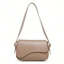 Women's Versatile Shoulder Bag For Work And Leisure, Premium Craftsmanship - Nude - View 1
