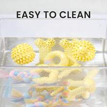 4pcs/1Set Random Style Puppy Teething Toy Set For Small Dog- Durable TPR & Plush Squeaky Chew Toys, Interactive Dog Dental Health Training Toy Kit - Multicolor - View 6