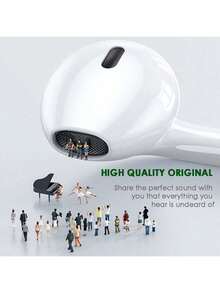 1个高品质有线耳机，带Lightning接口，兼容 14/13/12/11/XR/XS/X/8/7/SE/Pro/Pro Max，入耳式有线耳机，兼容苹果Lightning接口，适用于/ - 查看 3