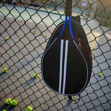 2025 Ny högkvalitativ tennisväska, badmintonracketväska, enaxlad diagonal crossbody professionell sportracketväska - Multifärgad - Visa 8